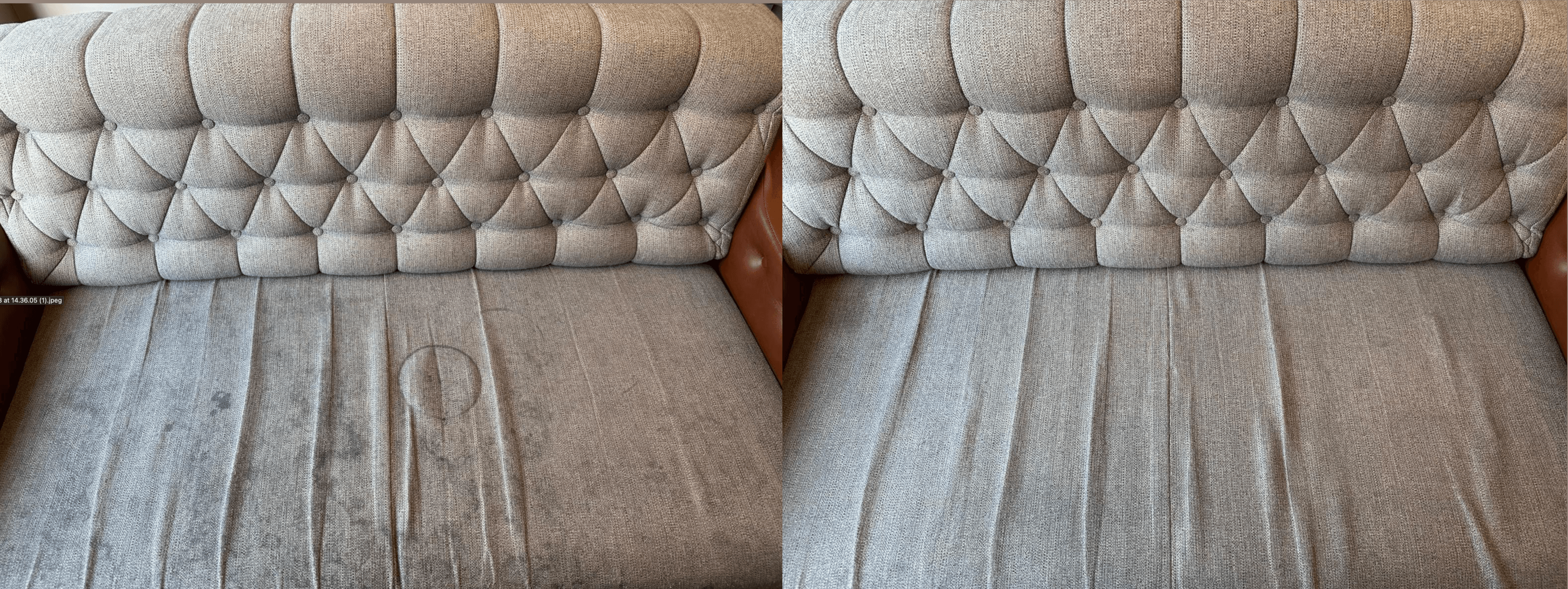 Upholstery cleaning