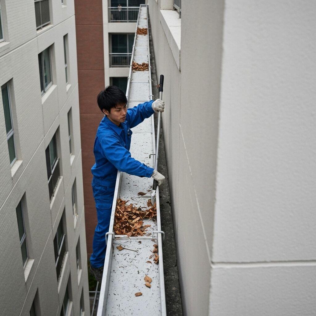 Gutter cleaning 1