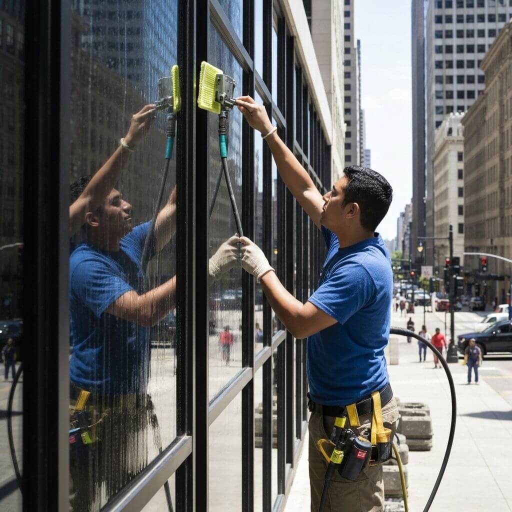 Window cleaning example 1