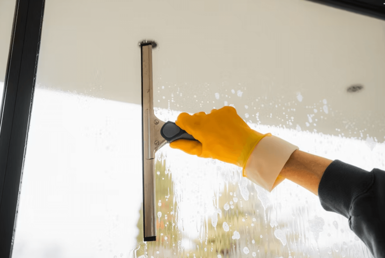 Professional window cleaning